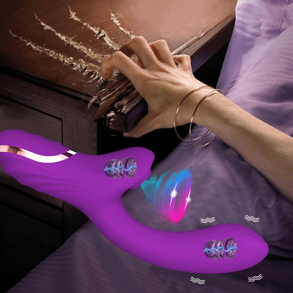 2 in 1 20 Modes Sucking Vibrator