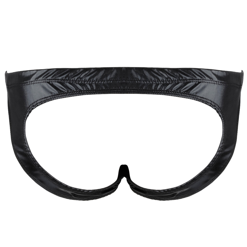 Men's Double O-Ring Crotchless Briefs