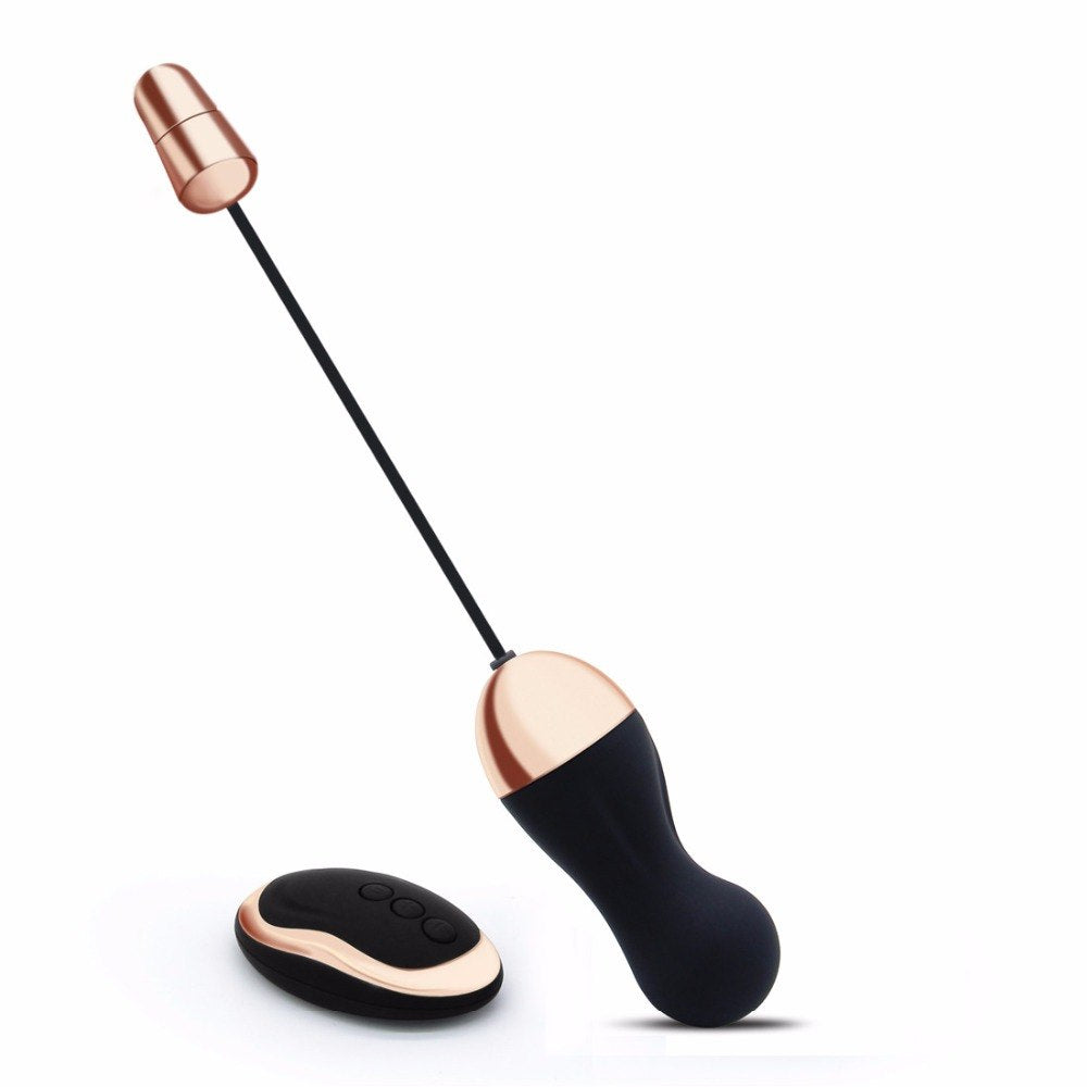 Remote Control Rechargeable Silicone Egg Vibrator