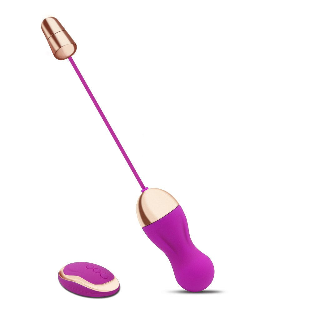 Remote Control Rechargeable Silicone Egg Vibrator