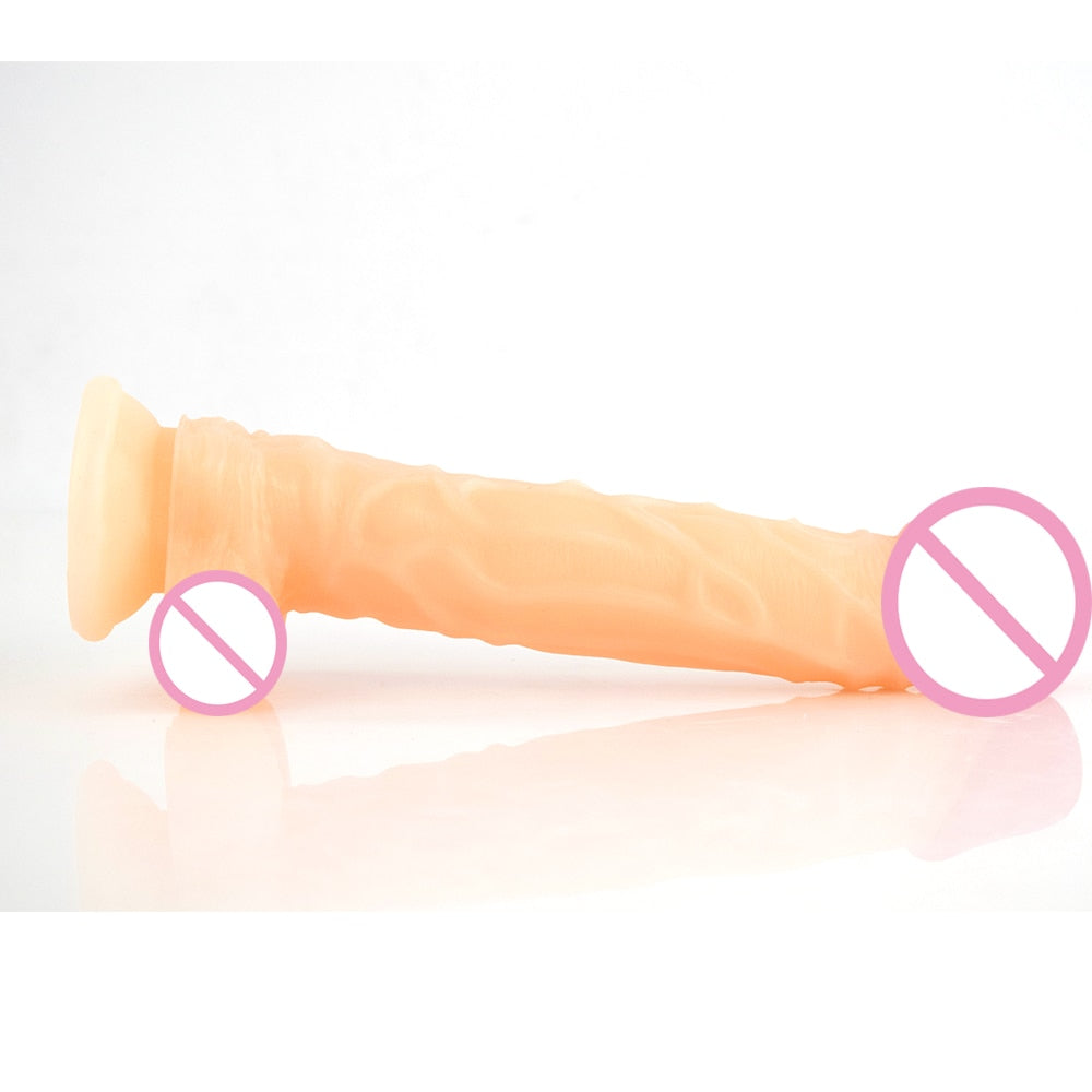 Long Realistic Dildo in Multiple Colors