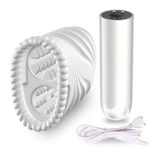 Silicone Men's Fleshlight Vibrator
