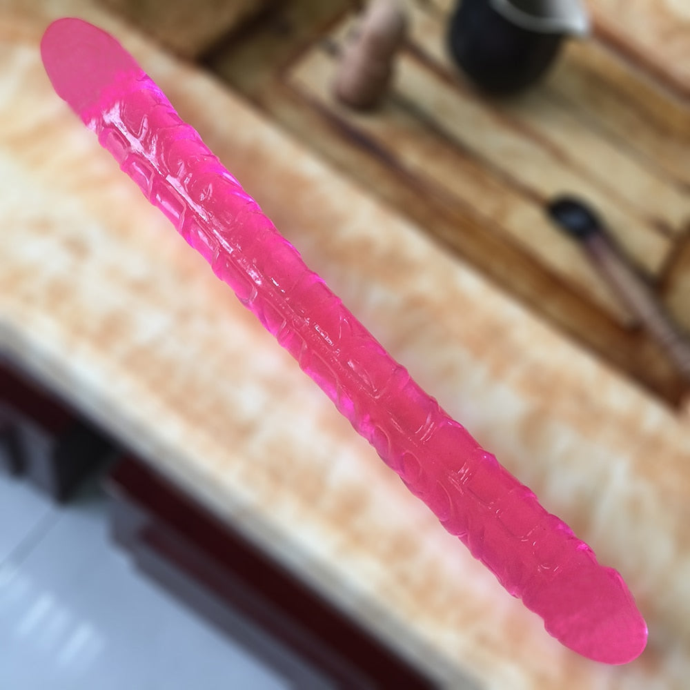 Rose Pink Double End Dildo
